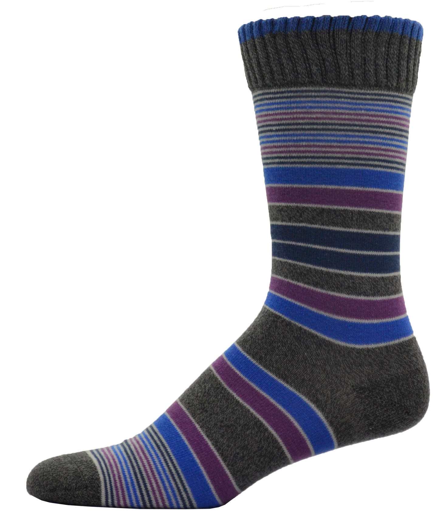 Simcan Color Series™ Mid-Calf Dress Socks, Granite