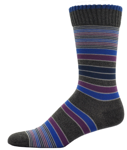 Simcan Color Series™ Mid-Calf Dress Socks, Granite